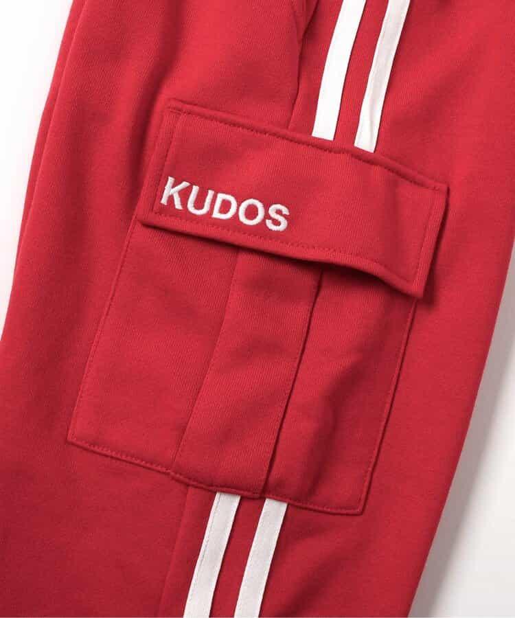 KUDOS 側邊條紋長褲(可成套搭配) 10分褲