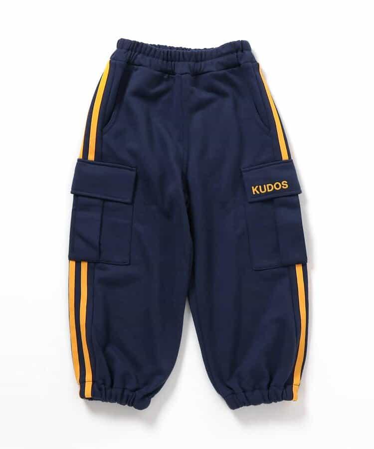 KUDOS 側邊條紋長褲(可成套搭配) 10分褲