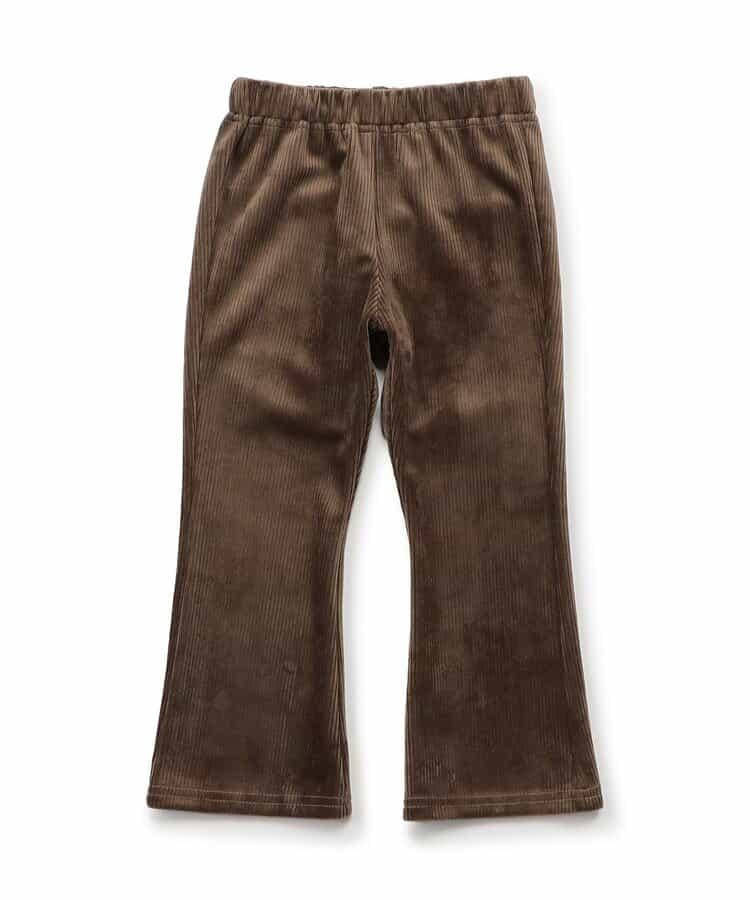 DAISUKI カットコールフレアパンツ  10分丈