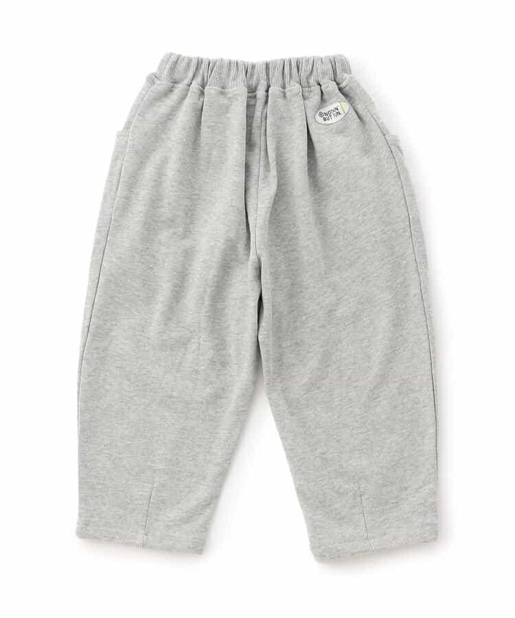 桶型剪裁褶皺長褲(可成套搭配) 十分褲