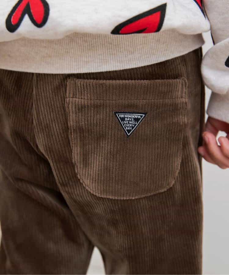 DAISUKI カットコールフレアパンツ  10分丈