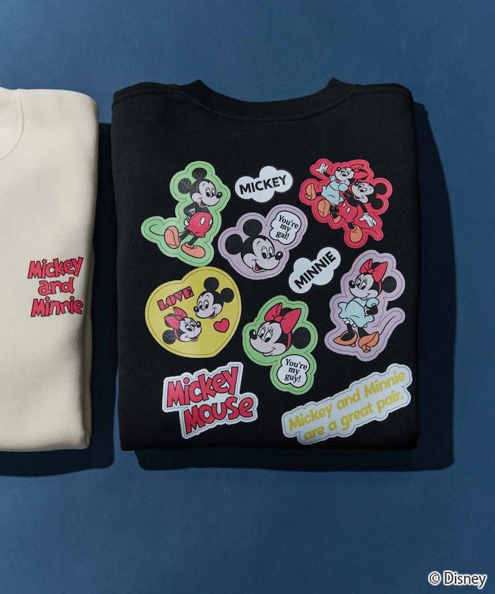 特別款/Mickey Mouse&Minnie Mouse/米奇&米妮/背面印花衛衣