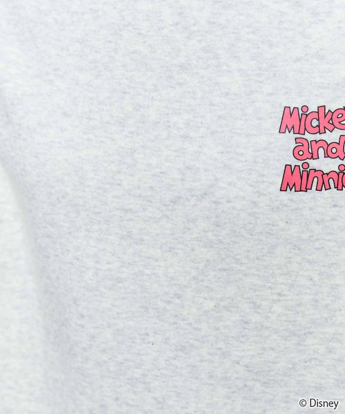 特別款/Mickey Mouse&Minnie Mouse/米奇&米妮/背面印花衛衣