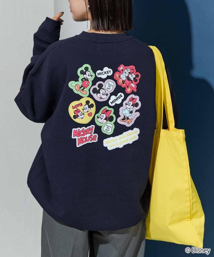 特別款/Mickey Mouse&Minnie Mouse/米奇&米妮/背面印花衛衣