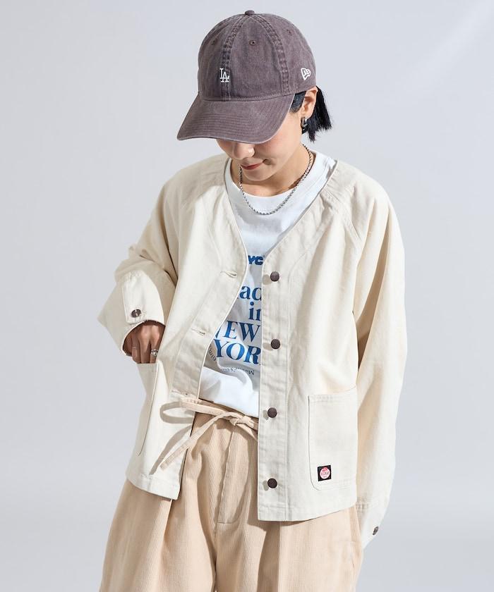特別款無領V領夾克