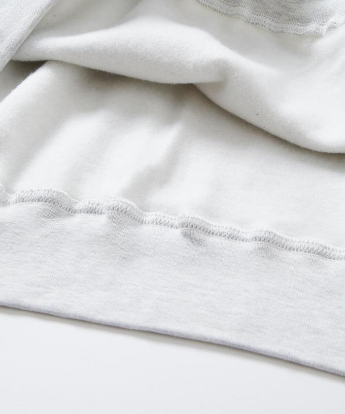 寬鬆版型 動物圖案刺繡 圓領衛衣