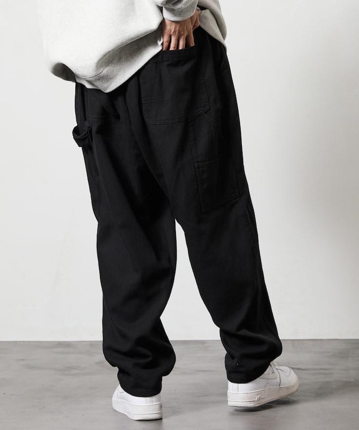 寬鬆版型鴨布雙膝攀巖褲