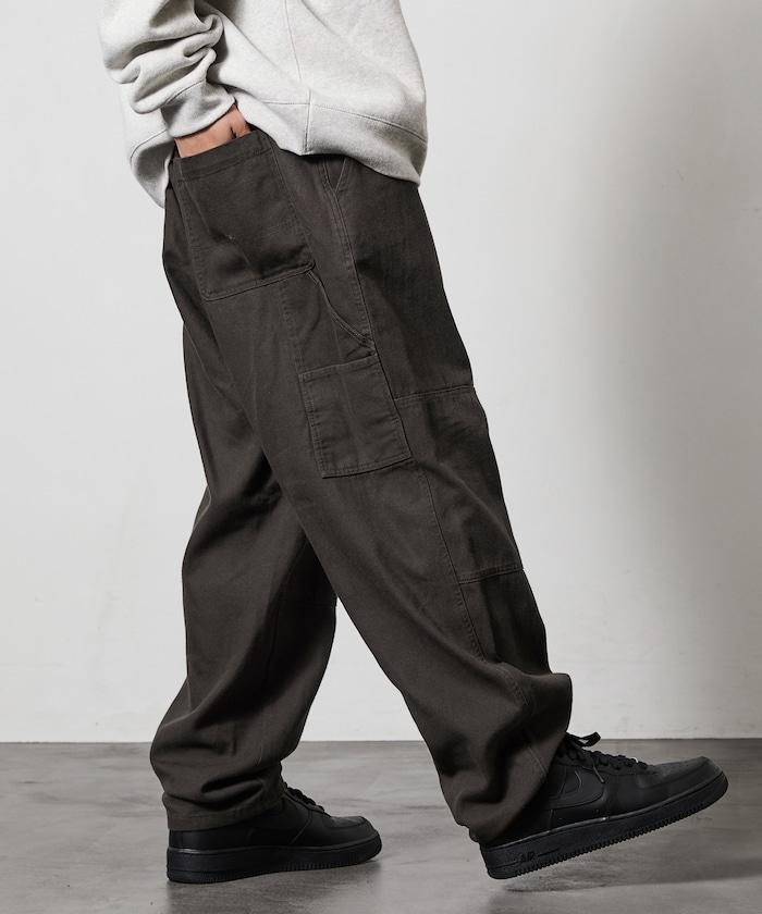 寬鬆版型鴨布雙膝攀巖褲