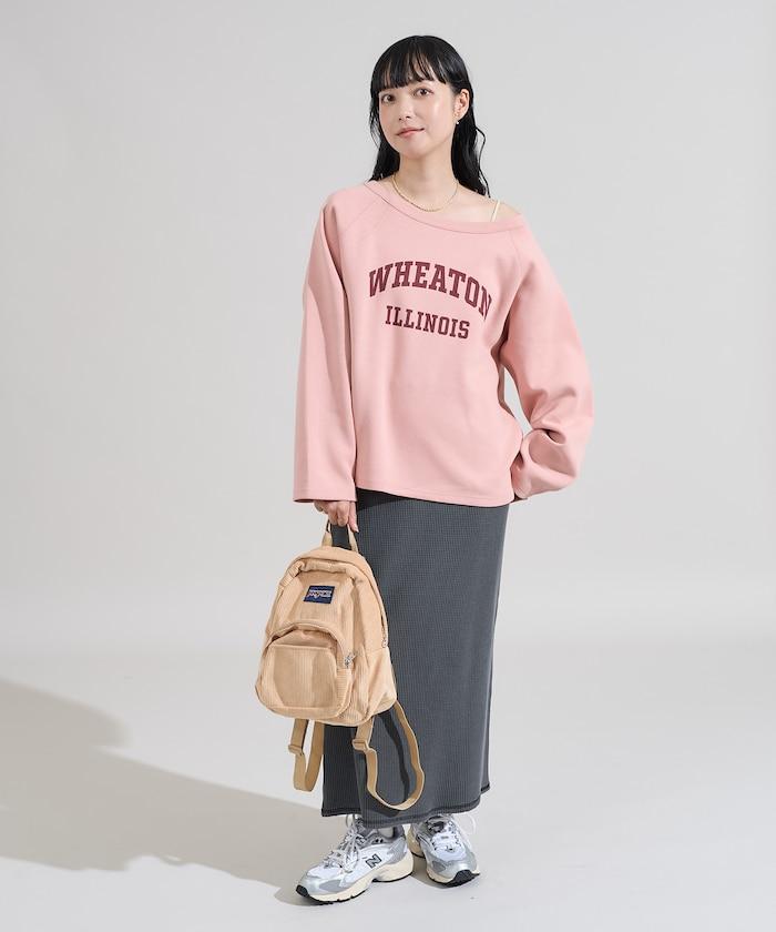 2WAY 羅紋標誌衛衣