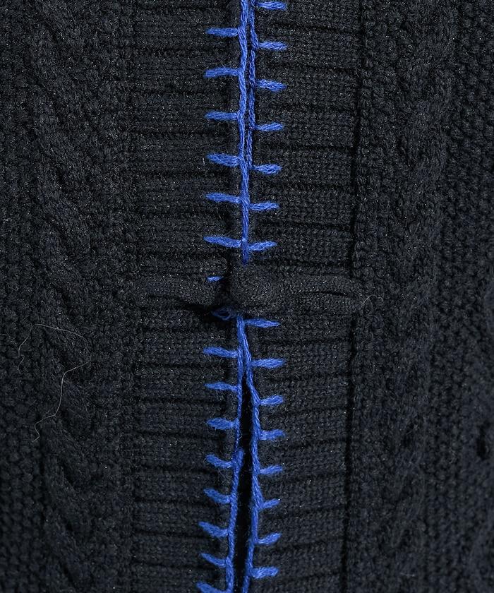 花卉刺繡針織背心