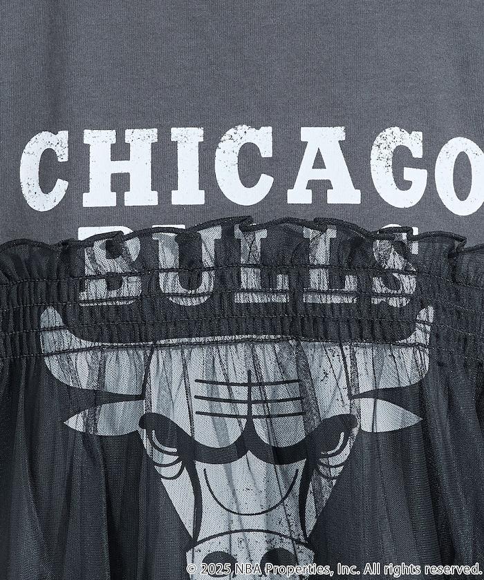 NBA網紗荷葉邊長袖T恤