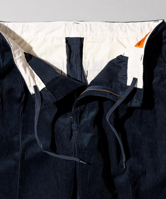 特別訂製 SMU PT-38 兩褶燈芯絨寬鬆長褲【可搭配套裝】