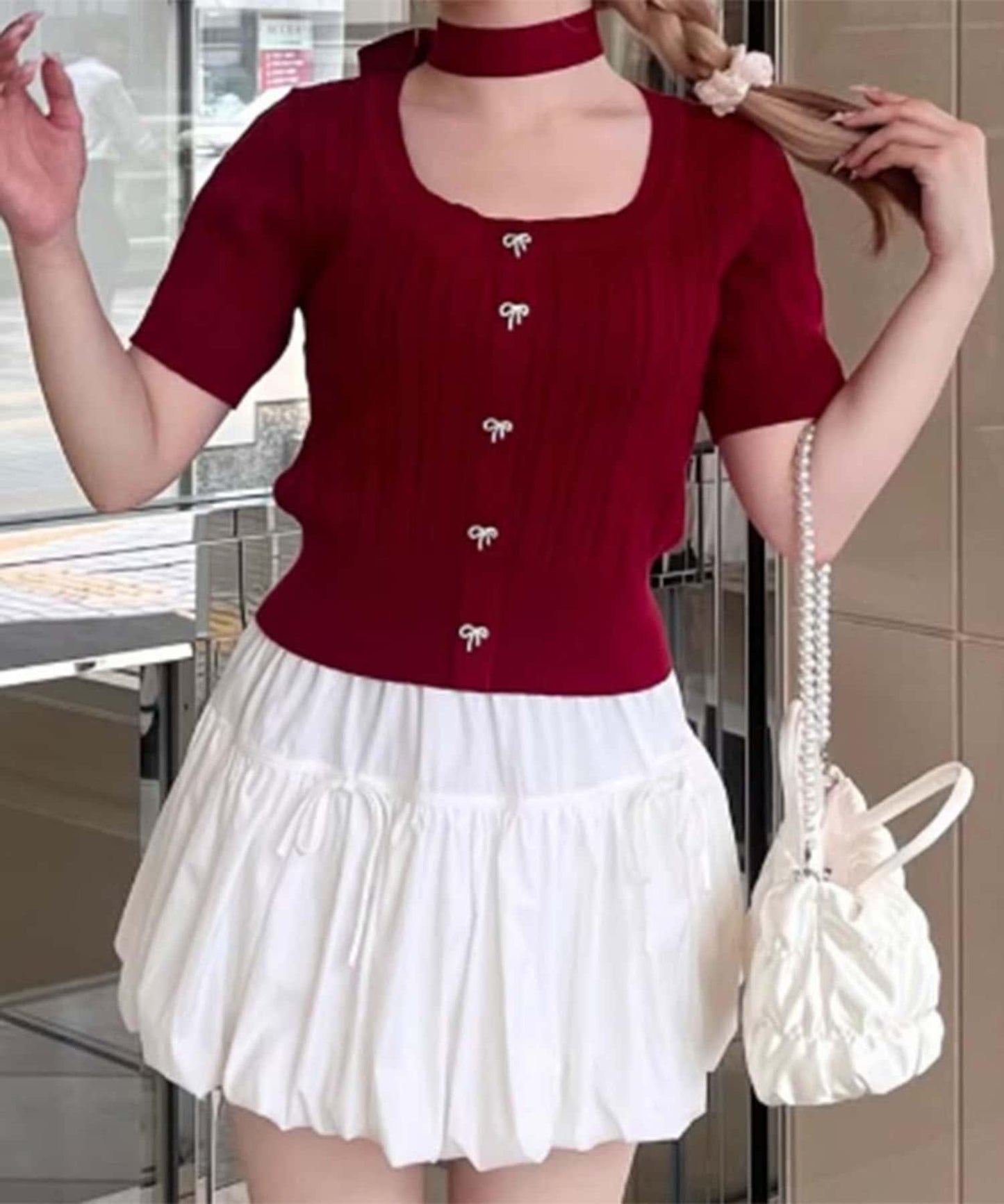 【RMAF】領圈配嬰兒連帽套頭衫