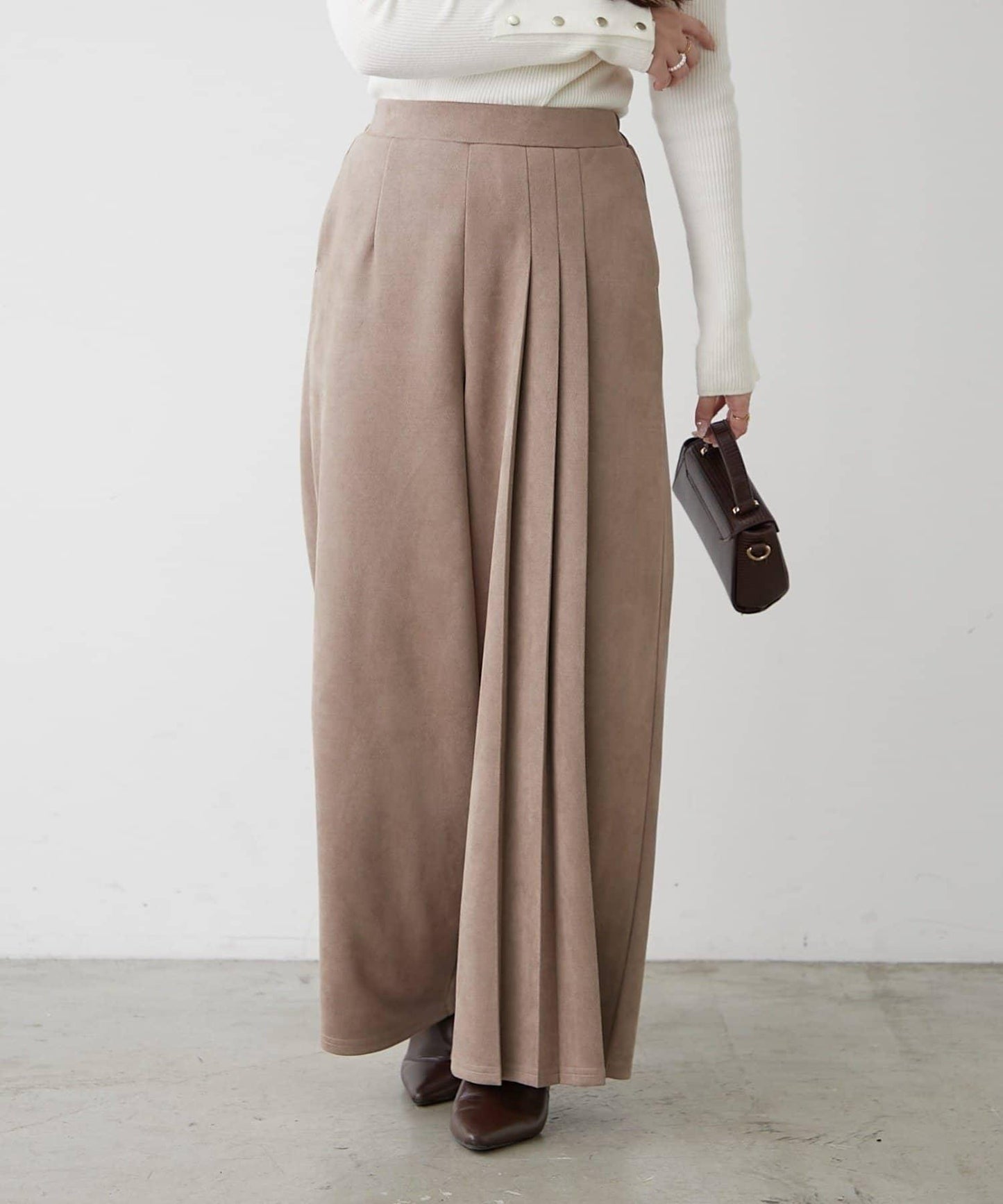 舒適美型【RMAF】側褶褲