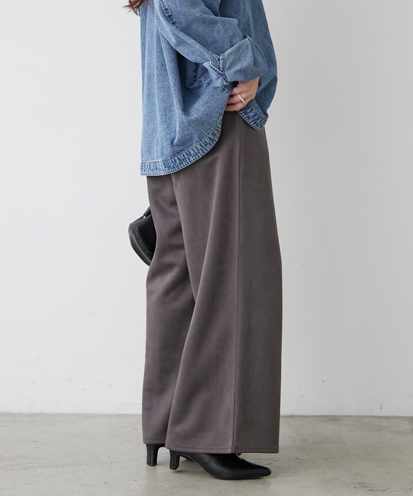 舒適美型【RMAF】側褶褲