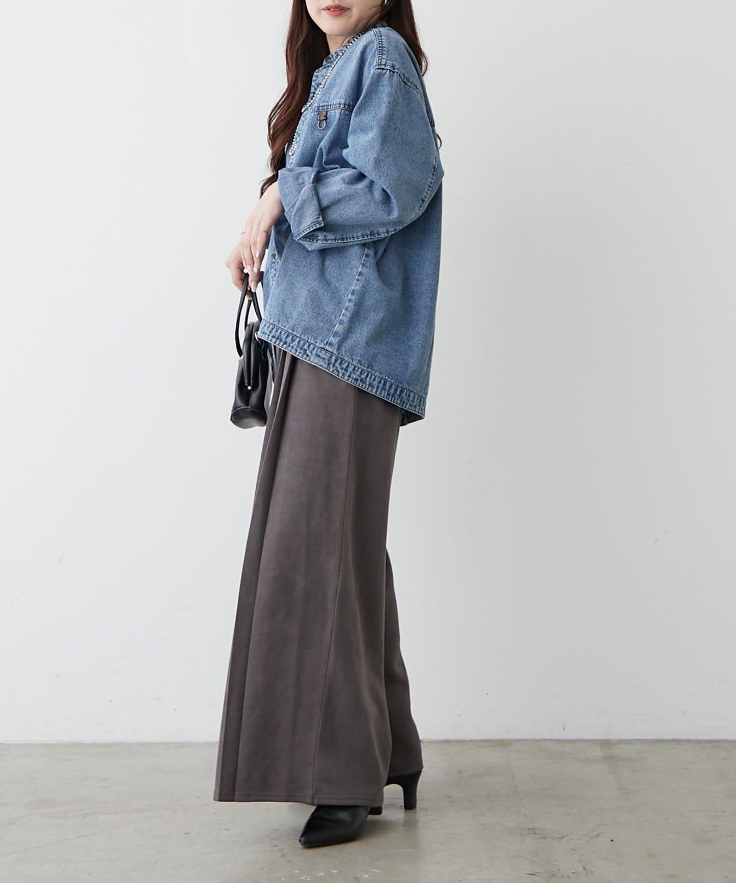 舒適美型【RMAF】側褶褲