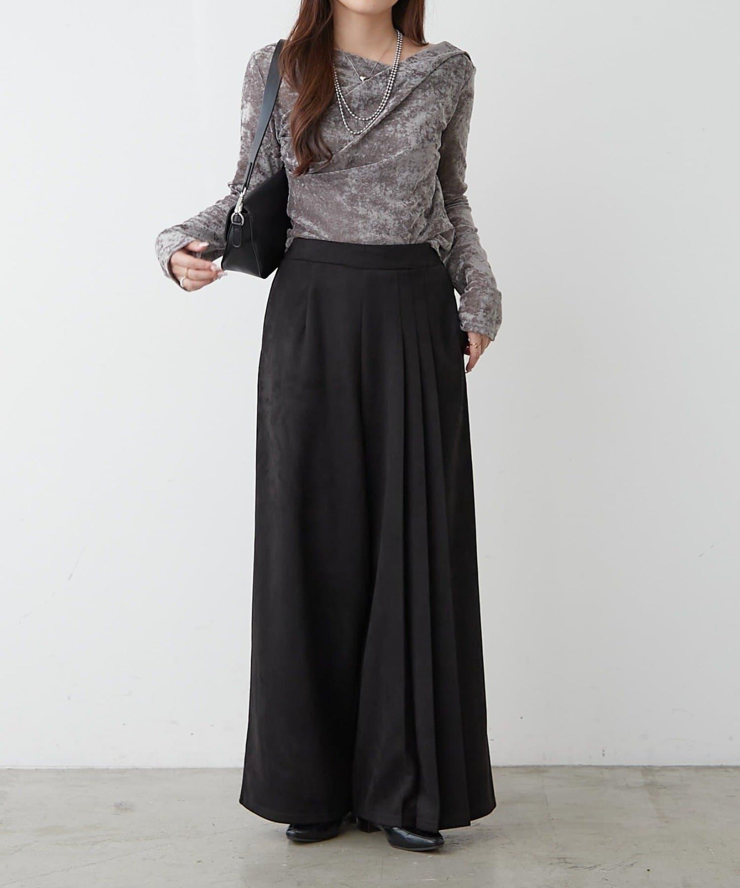 舒適美型【RMAF】側褶褲