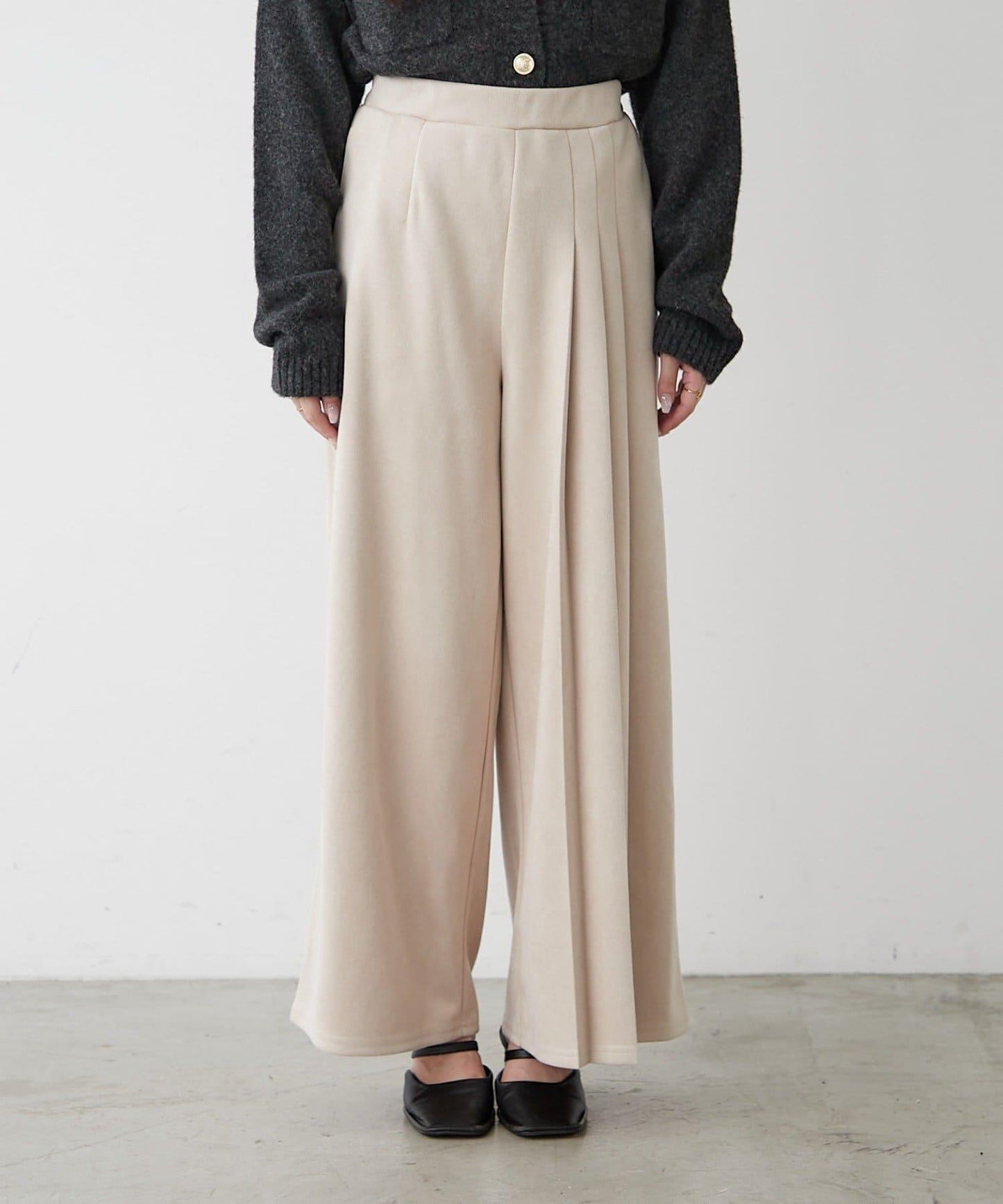 舒適美型【RMAF】側褶褲