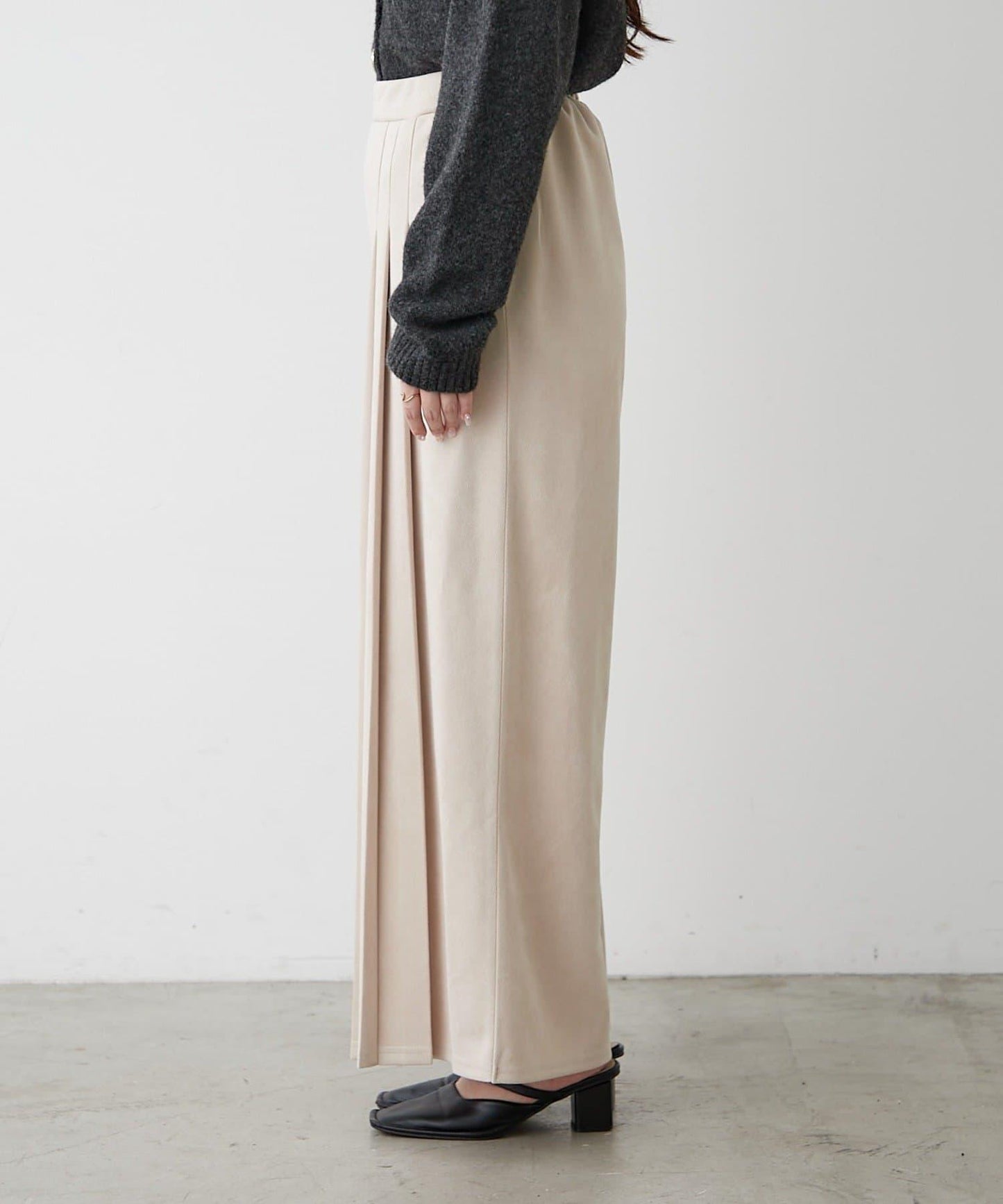 舒適美型【RMAF】側褶褲