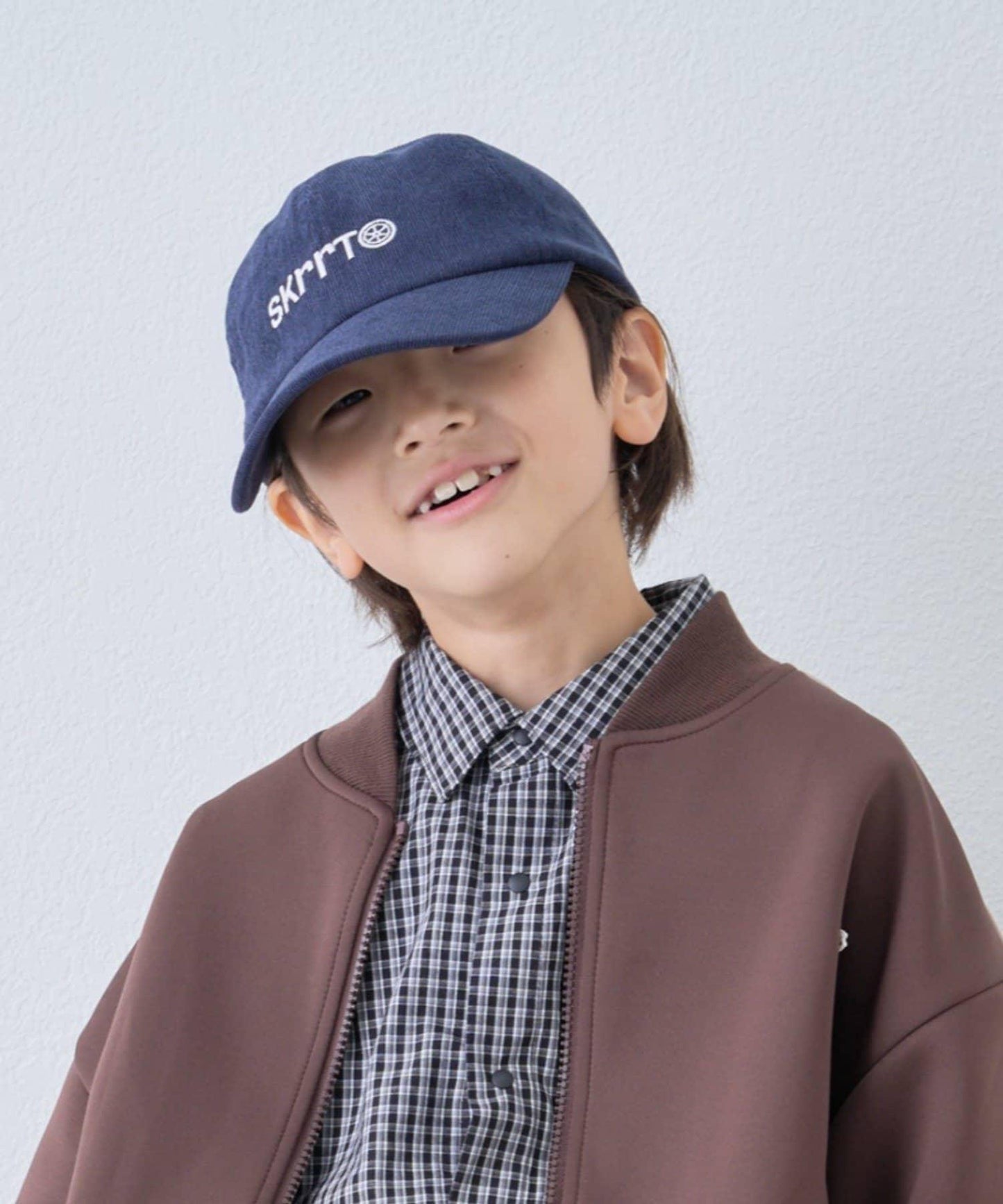 【KIDS】多款圖案刺繡燈芯絨棒球帽