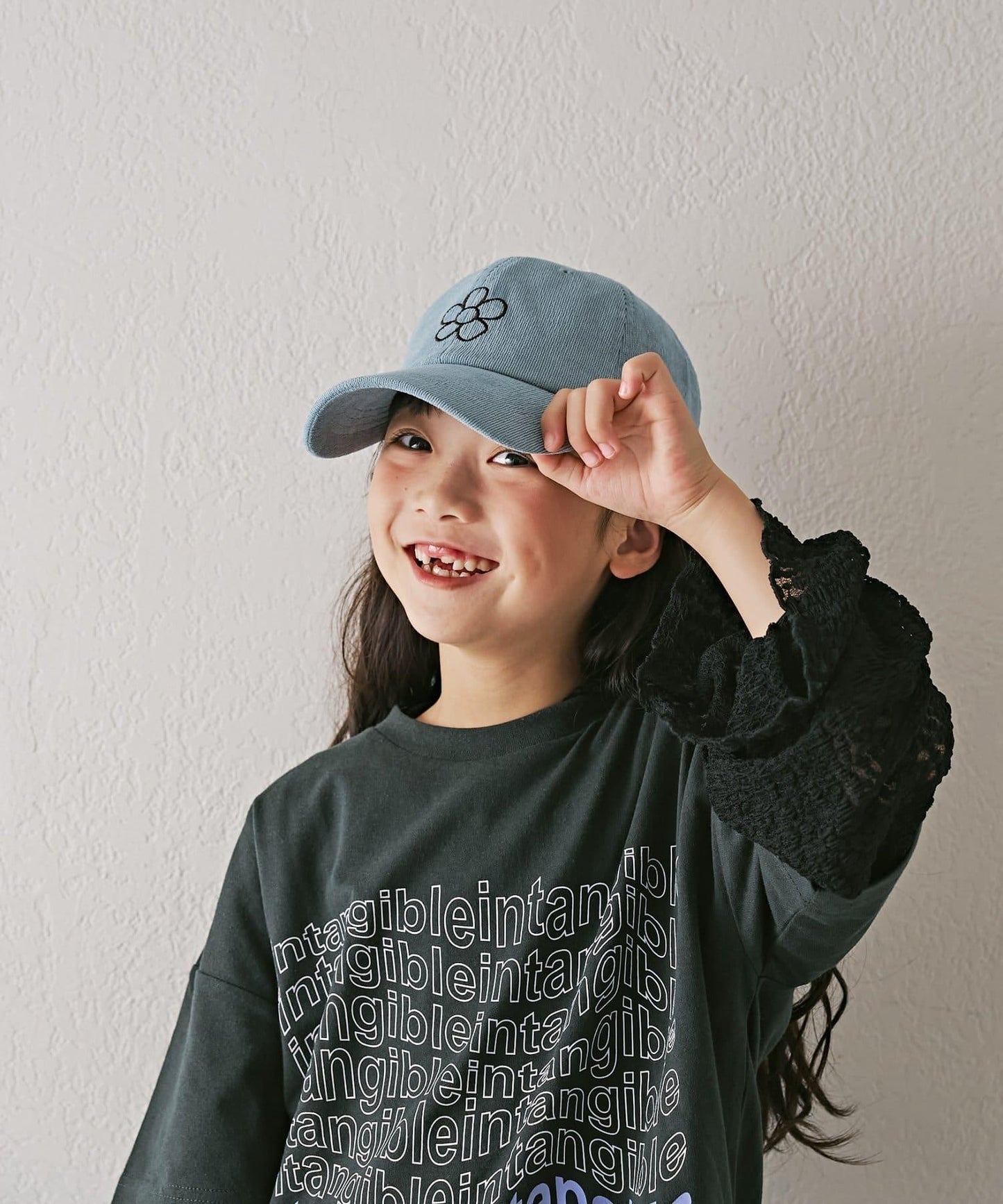 【KIDS】多款圖案刺繡燈芯絨棒球帽