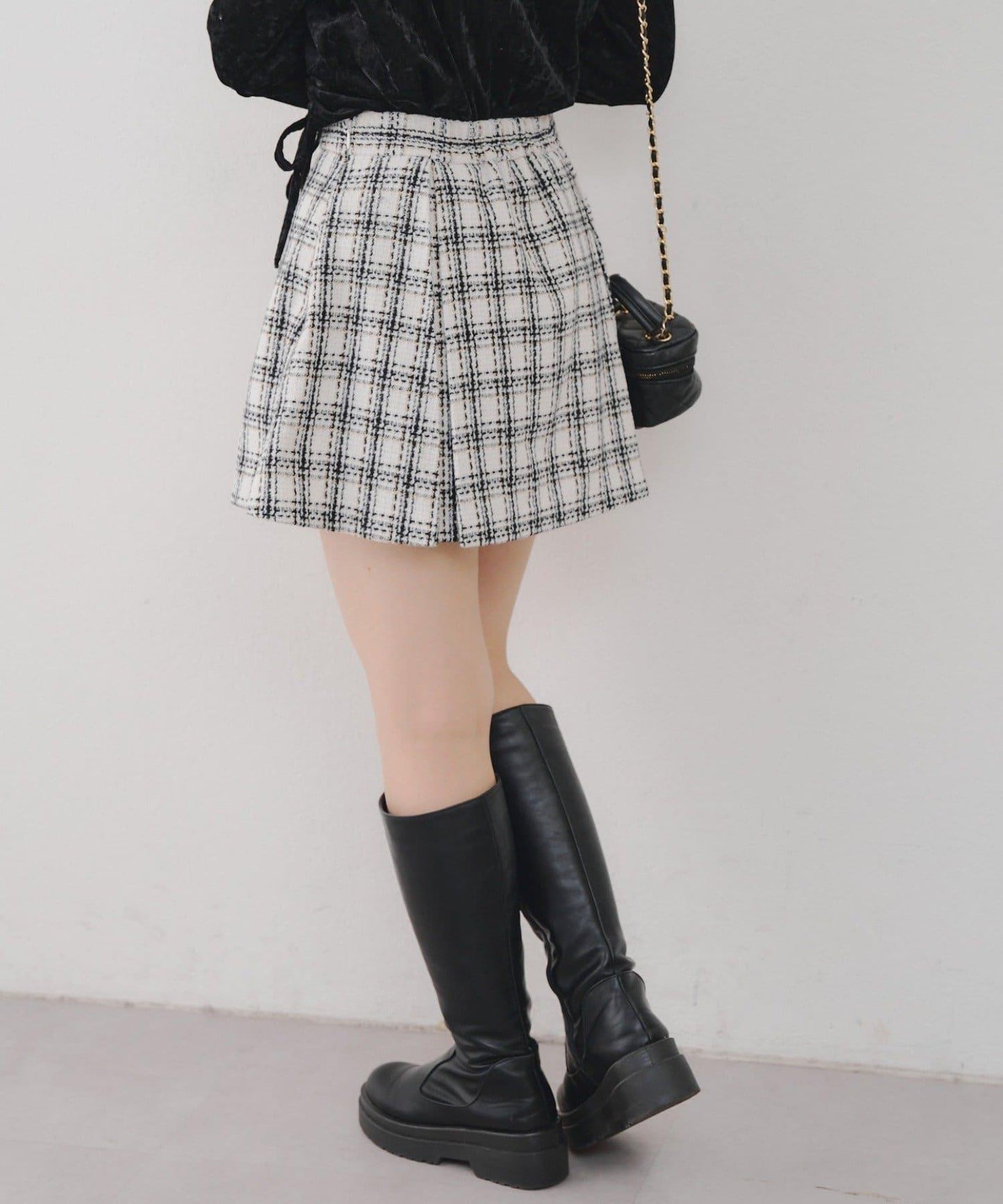 【Tweed Collection】亮絲花呢迷你裙