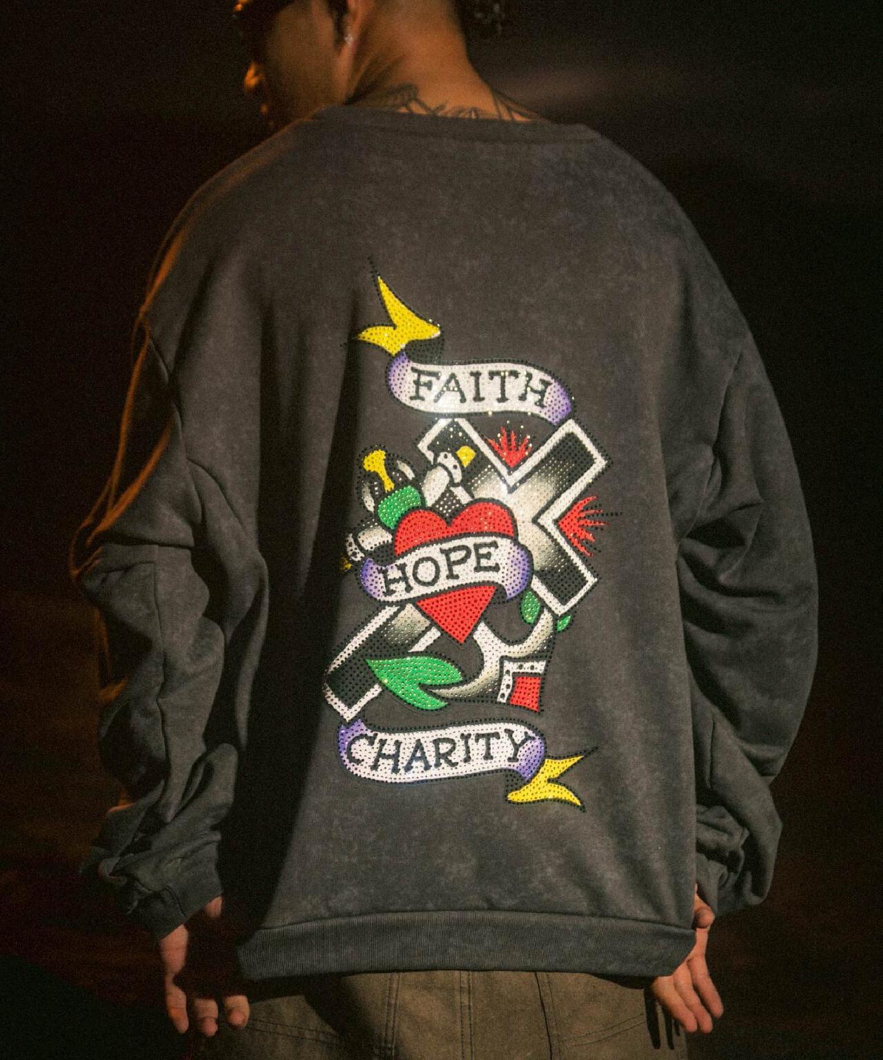 FR(13)NDS × Ed Hardy/FRIENDS × Ed Hardy/聯名衛衣