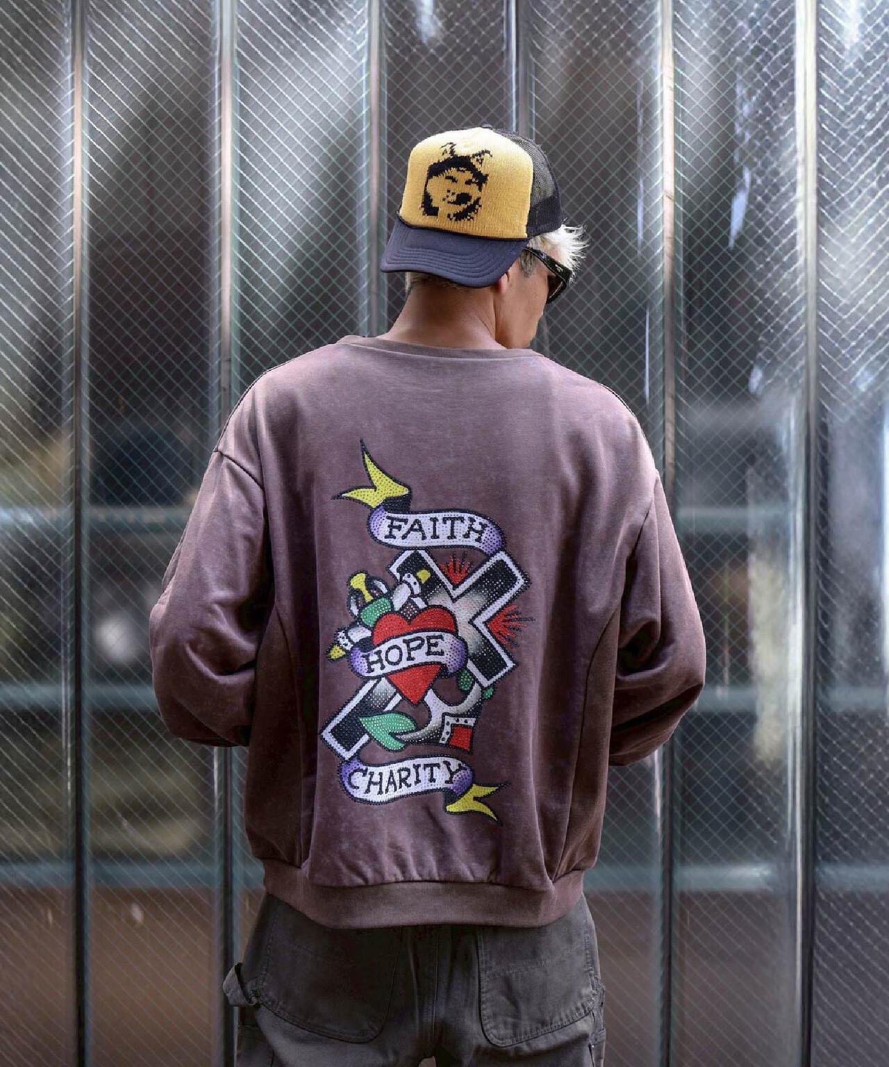 FR(13)NDS × Ed Hardy/FRIENDS × Ed Hardy/聯名衛衣