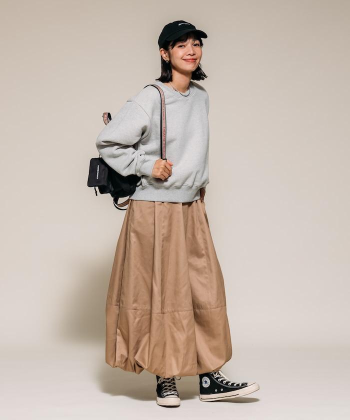 加絨混色短款衛衣