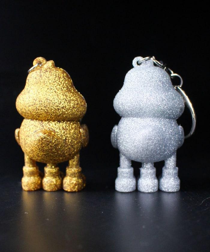 金屬亮片造型鑰匙扣