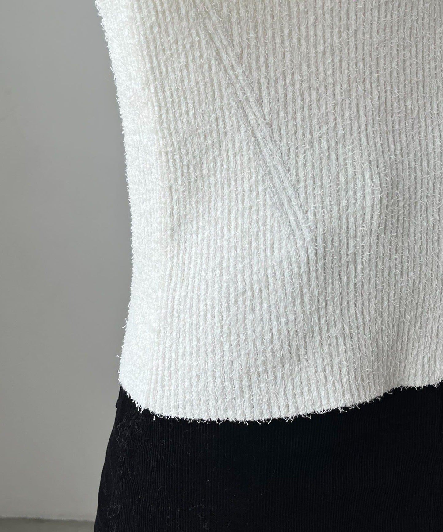 鬍鬚圖案針織衫