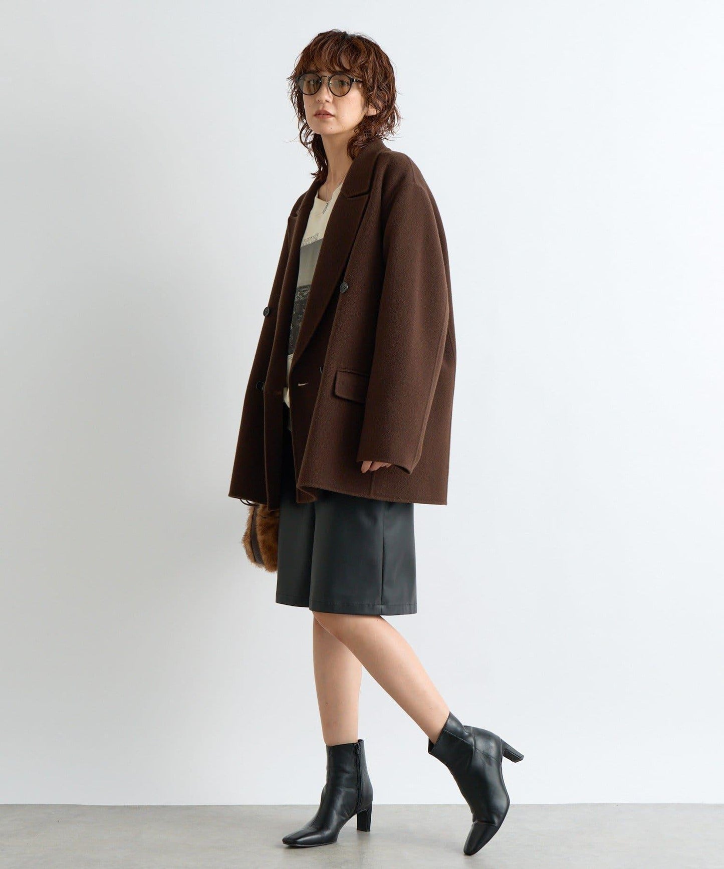 【大人休閒風】2way照片印花衛衣