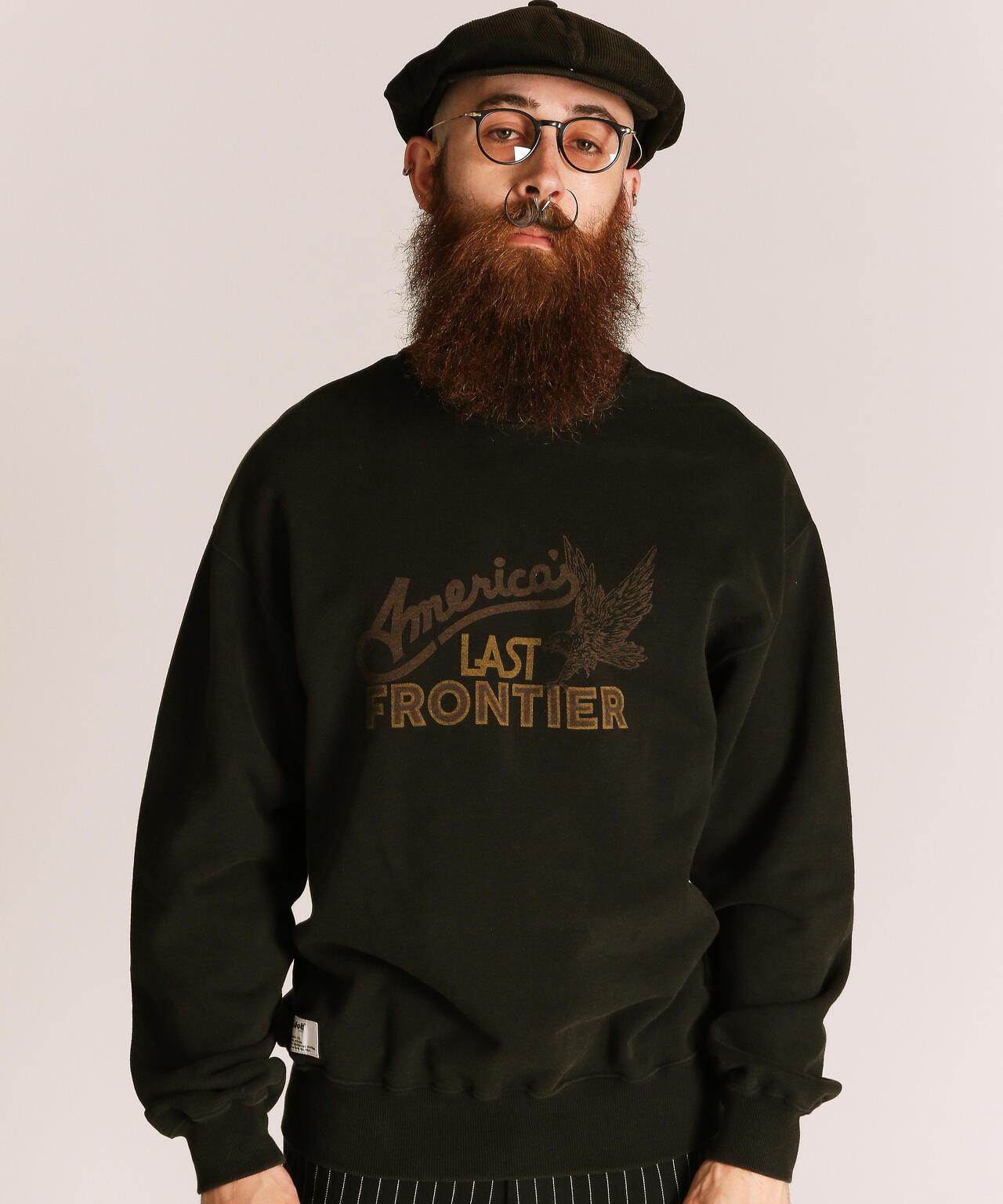 FADE AMERICA'S LAST FRONTIER 圓領衛衣/衛衣