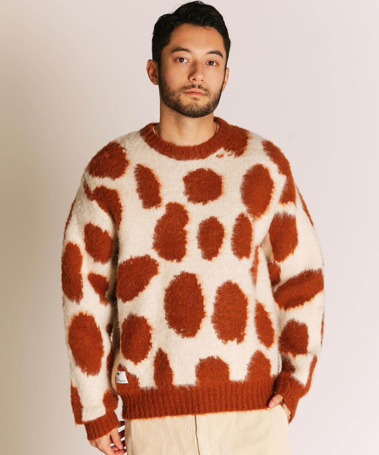 GIRAFFE 圓領針織衫