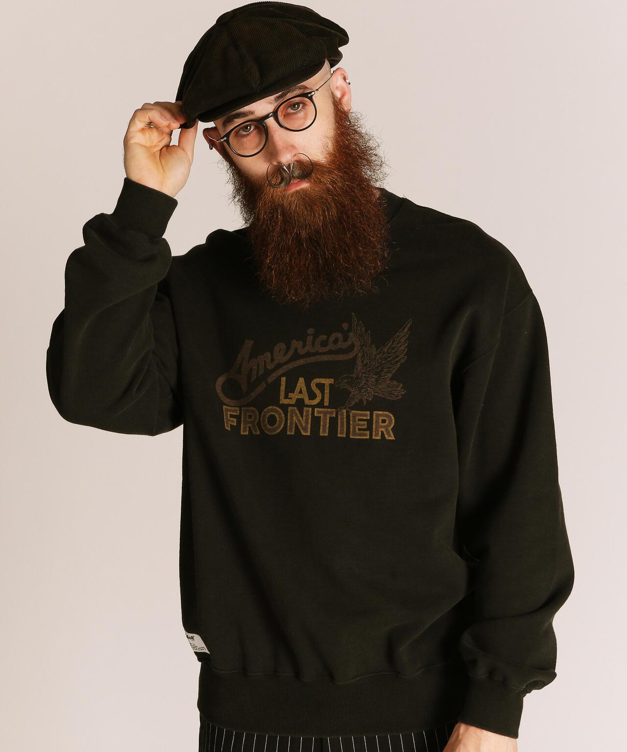 FADE AMERICA'S LAST FRONTIER 圓領衛衣/衛衣