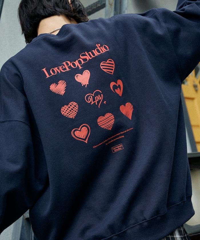 LOVE POP STUDIO 愛心圖案衛衣