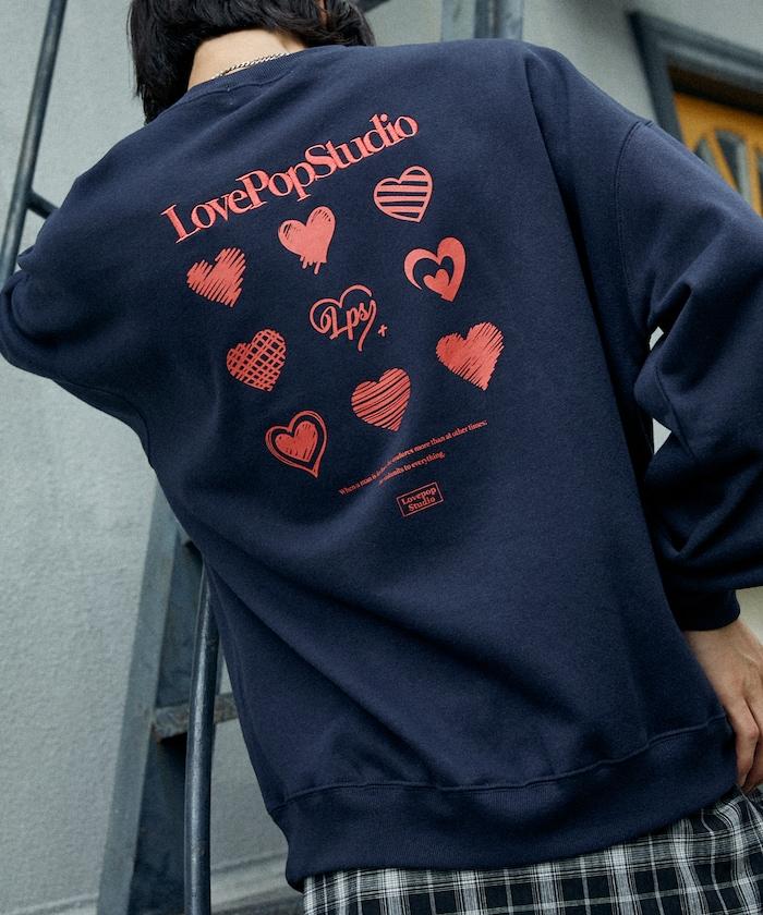 LOVE POP STUDIO 愛心圖案衛衣