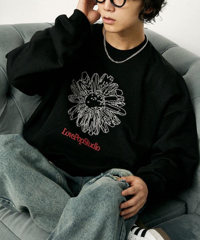 LOVE POP STUDIO 心形標誌圖案衛衣
