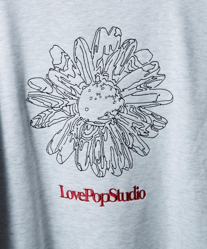 LOVE POP STUDIO 花卉刺繡衛衣