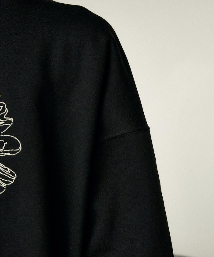 LOVE POP STUDIO 花卉刺繡衛衣