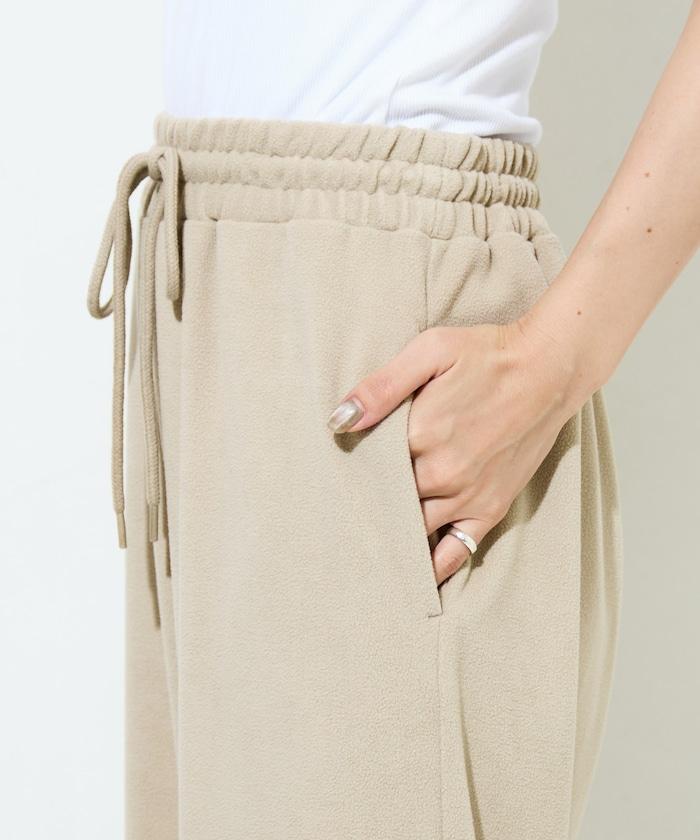 磨毛抓絨休閒長褲