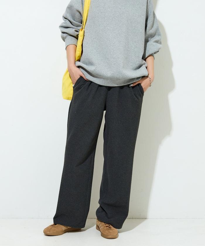 磨毛抓絨休閒長褲