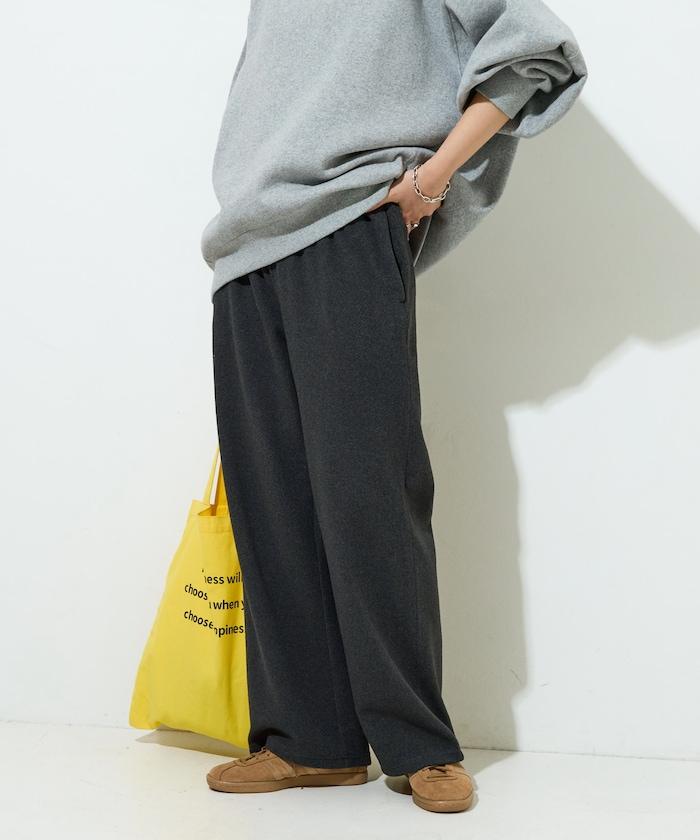 磨毛抓絨休閒長褲