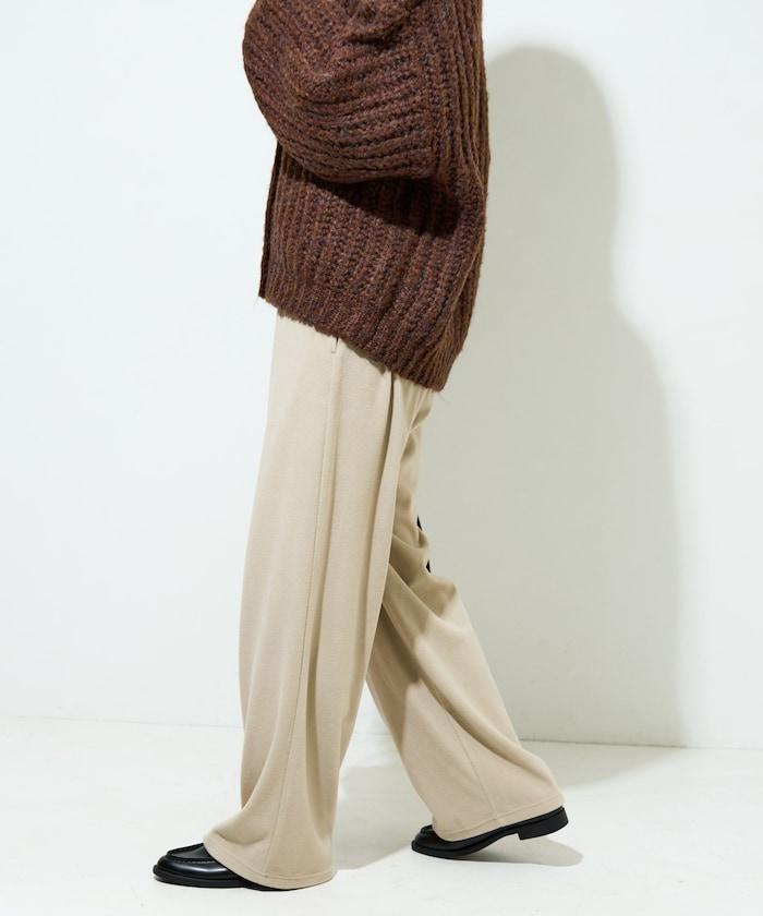 磨毛抓絨休閒長褲