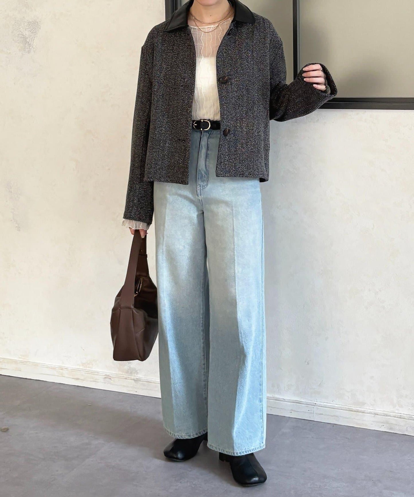 拼色扣帶腰帶