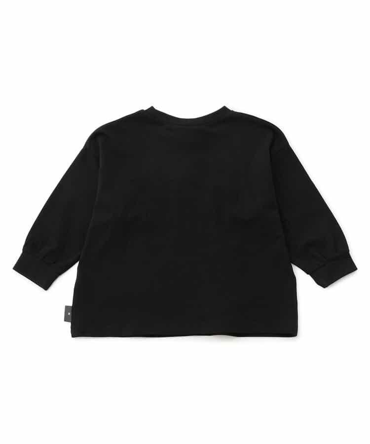 標誌&數字印花長袖T恤