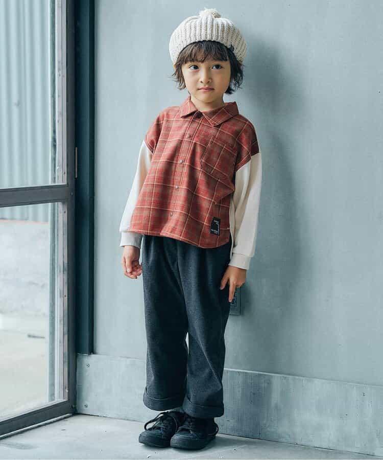 帶梵天裝飾毛線貝雷帽