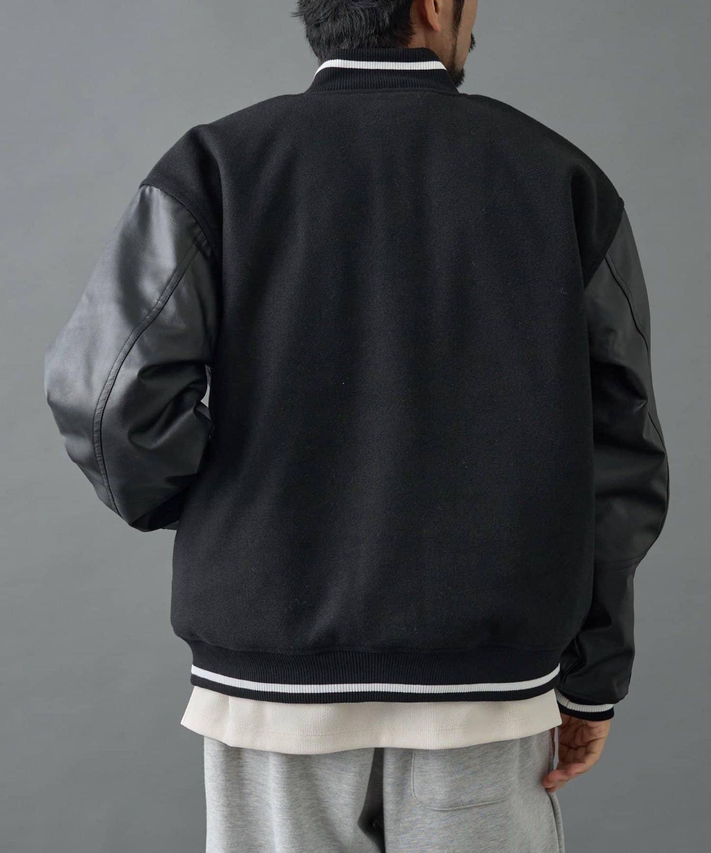 夾克呢料棒球服
