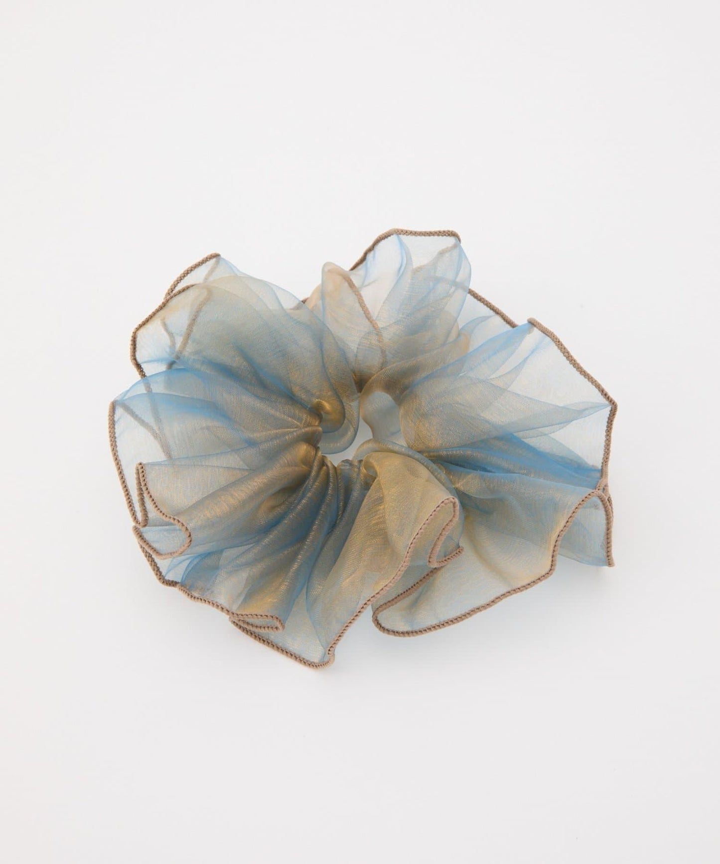 透膚荷葉邊髮圈