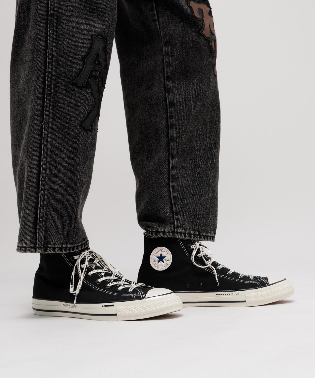 《AVIREX × CONVERSE》{ALL STAR} 復古高幫帆布鞋